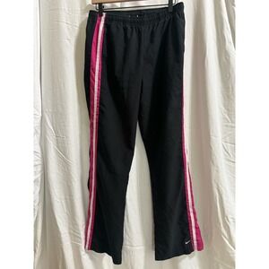 Nike Black and Pink Women’s Joggers Size M